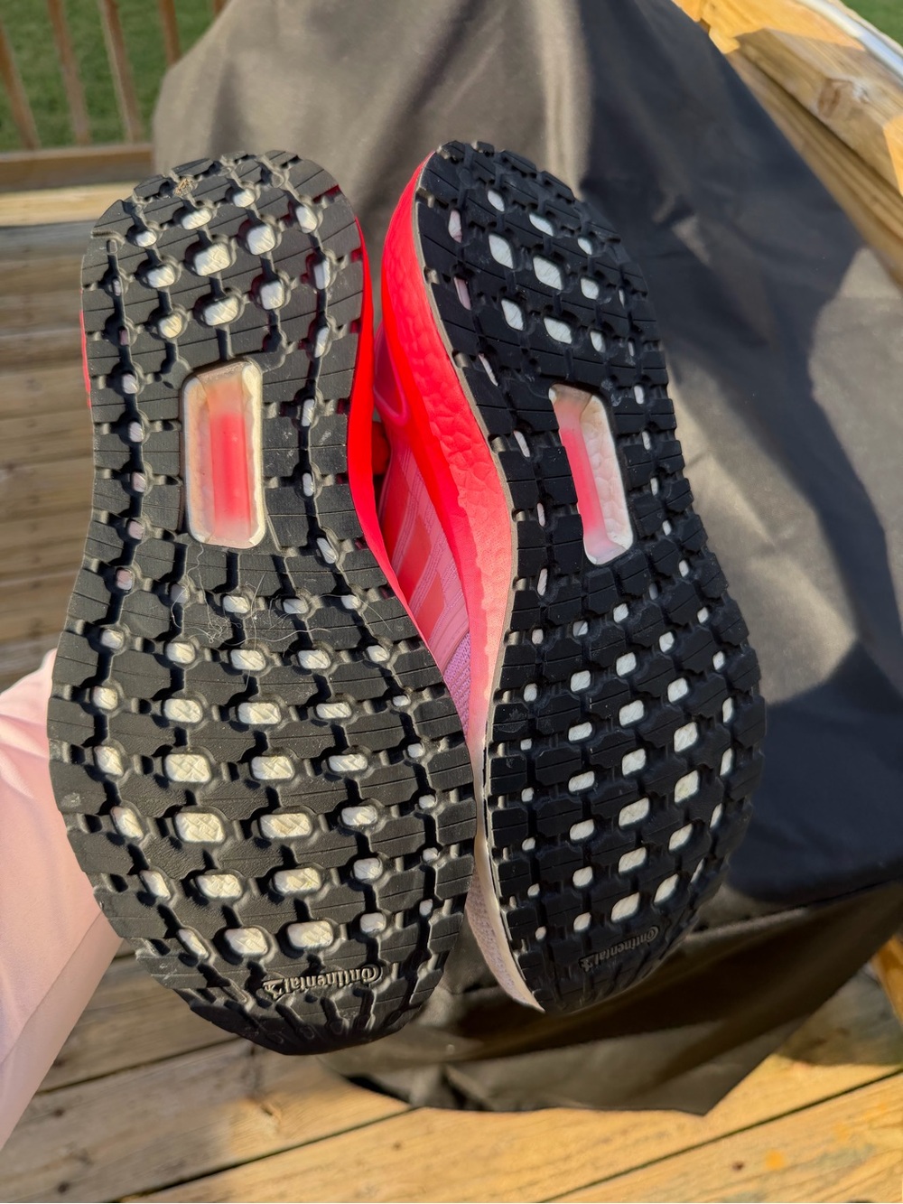 Women’s ADIDAS Ultraboost White and Pink - Picture 3 of 5